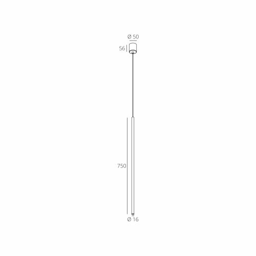 Skarlat RHL7767 3W WH 4000K