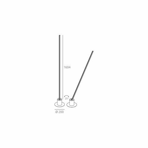 Skarlat RLL8102 18W BK 3000K