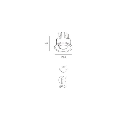 Skarlat RSL74090-1 110W WH+BK 4000K
