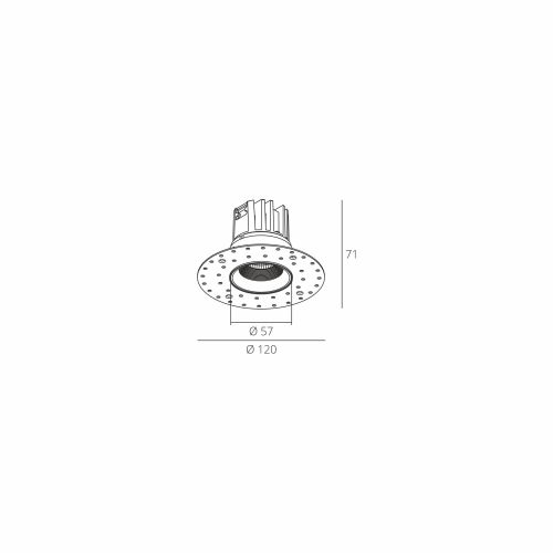 Skarlat  RSL74236 10W WH 4000K