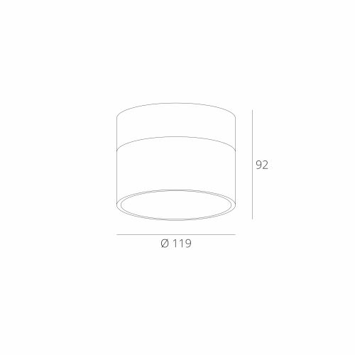 Skarlat RSLC78068 12W RG 3000K