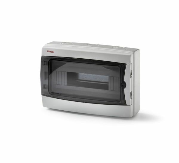 Шафа пластикова Famatel Acqua 12 модулів, IP65, N/PE