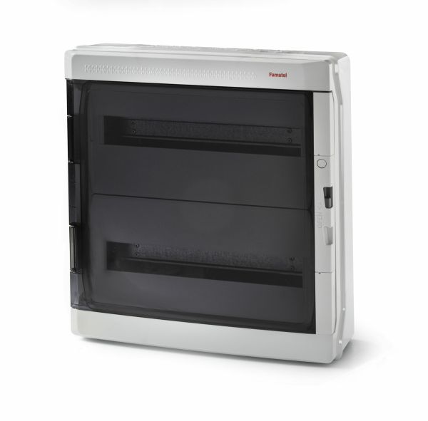 Шафа пластикова Famatel AcquaPLUS 36 модулів, IP65, N/PE