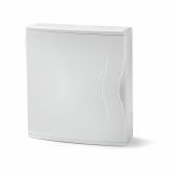 Шафа пластикова Famatel Nuova 24 модуля, накладна, білі двері, IP40, N/PE