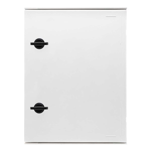 Шкаф из полиэстера IDE 400x300x200 серии GLASS IP66 (POL403020)
