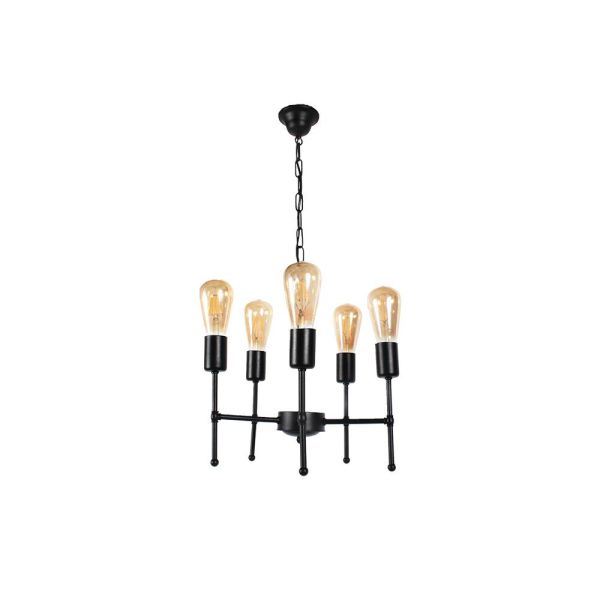 Світильник Лофт підвісний Люстра на стелю LS 1221-5