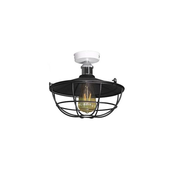 Светильник Лофт Накладной на потолок LS 3134-260-1LG BK Черный