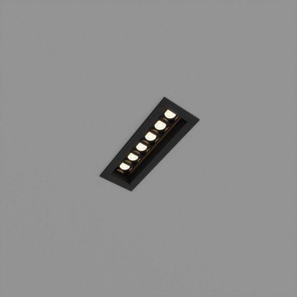 Skarlat  RSL74165 6×2W BK+GD 3000K