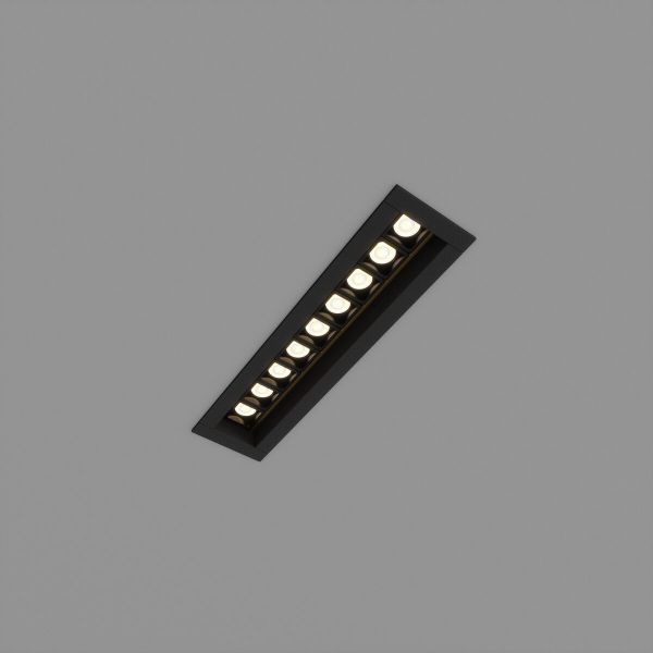 Skarlat  RSL74166 9×2W BK+GD 3000K