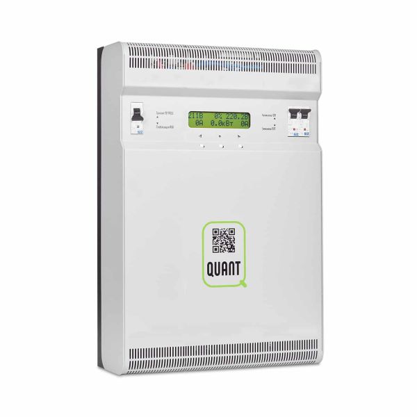 Стабілізатор напруги 8,8кВт інверторний однофазний Quant-9 LCD 90-350V 8800W