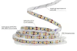 Світлодіодна LED стрічка PROLUM™ 12V; 2835\120; IP20; Series "SG", Тепло-Білий (2800-3200K)