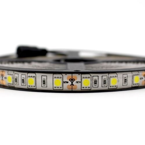Светодиодная LED лента гибкая 12V PROLUM IP65 5050\60 Series "S", Белый (5500-6000К)