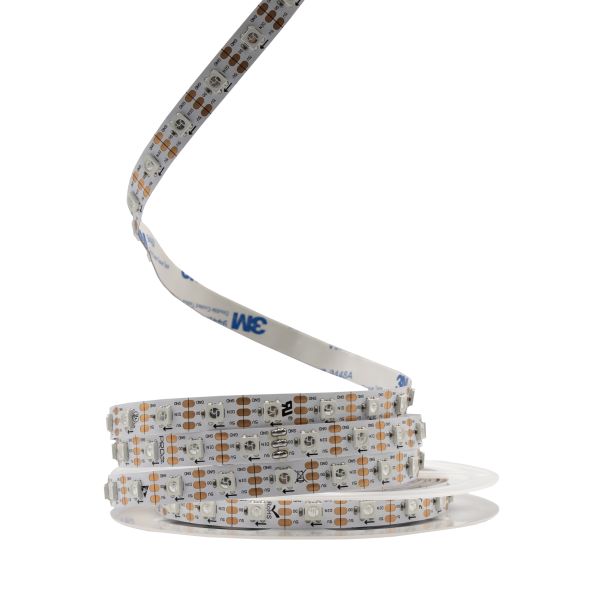 Світлодіодна LED стрічка PROLUM™ 5V; 5050\60; IP20; Series "SMART", RGB (Pixel Full Color)