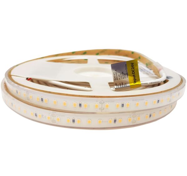 LED лента 24В 2835-128 12Вт RDA2C8TC-A 3000K CRI90 IP67