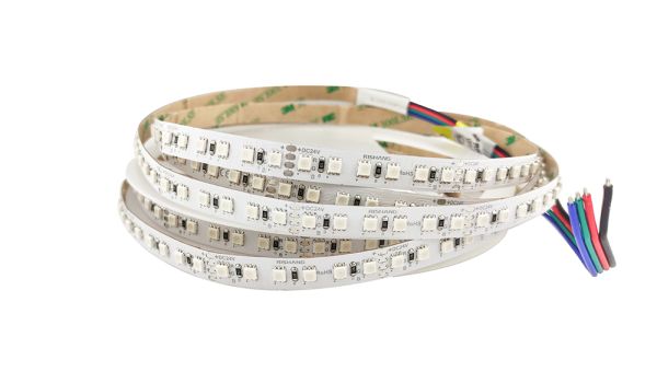 Лед стрічка RISHANG 24В 3838-120 14,4Вт 431Лм RD00C0JP RGB IP20