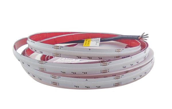 Лед стрічка RISHANG 24В COB-756 12Вт 484Лм RM0016SP-HHA RGB IP20