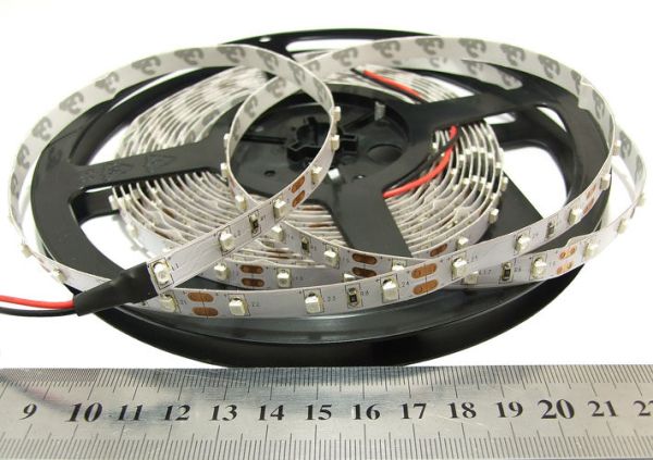 Лед стрічка OEM 12В 3528-60 4,4Вт 85Лм CHINA SL Синій IP20
