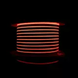 Светодиодный неон PROLUM™ 8x16, IP68, 12V, Series "SF", Красный, PRO
