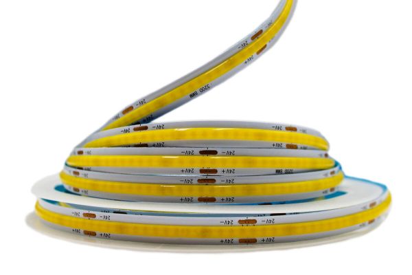 Світлодіодна LED стрічка PROLUM™ 24V; СОВ; 320; LED; IP20; Series "PRO", Білий (5500-6000К)