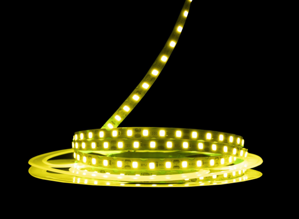 Світлодіодна LED стрічка PROLUM™ 12V; IP20; 2835\120; S-TYPE; Series "S", Лимонно-жовтий