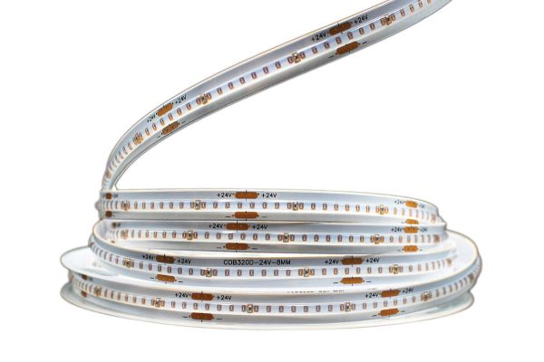 Світлодіодна LED стрічка PROLUM™ 24V; СОВ; 320; LED; IP20; Series "PRO", Синій