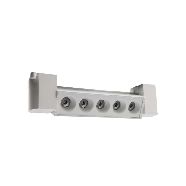 Трековий світильник поворотний PROLUM™ M27; 10W; 220V; Білий SERIES "RGL"; Білий 4000К