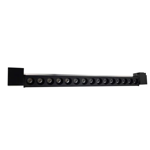 Трековий світильник PROLUM™ M27; 30W; 220V; Чорний SERIES "GF"; Білий 4000К