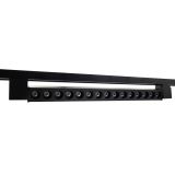 Трековий світильник PROLUM™ M27; 30W; 220V; Чорний SERIES "GF"; Білий 4000К