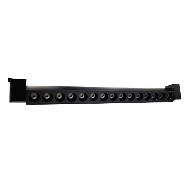 Трековий світильник поворотний PROLUM™ M27; 30W; 220V; Чорний SERIES "RGL"; Білий 4000К