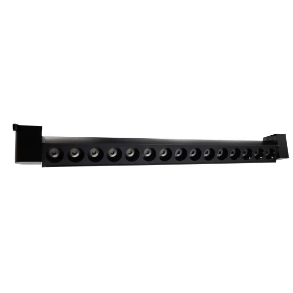 Трековий світильник поворотний PROLUM™ M27; 30W; 220V; Чорний SERIES "RGL"; Білий 4000К