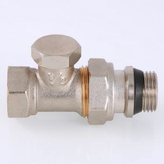 VT.020.N.04 Клапан зап. для радіаторів прямий 1/2" ITALY IVAR