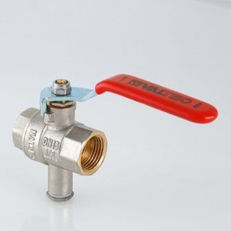 VT.247.N.06 Кран кульовий для підключення датчика температури, 1"