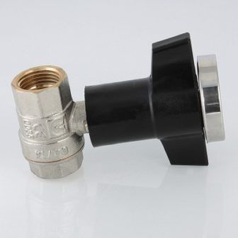VT.808.N.05 Кран кульовий c термометром, 3/4"