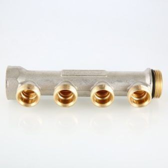 500n-e Колектор зовнішня різьба 2 в. х1"х3/4"EUROKONUS, НІКЕЛЬ