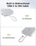 Зовнішній акумулятор Power Bank VEGER PD 10000MAH (W1171)