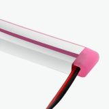 Заглушка ПВХ PROLUM™ для LED неону 6x12 ,Лимонно-Жовтий