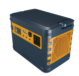 Портативне джерело живлення Brazzers 1,1 кВт BCT-SPS 12-80 BRPRS-1024Wh + POLY Solar panel 160W Lithium-ion 12,8V 317х241х204мм 12кг