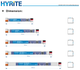 Блок питания HYRITE 24В 40Вт 1,66A IP20 TLC-24E40 Slim с клеммой