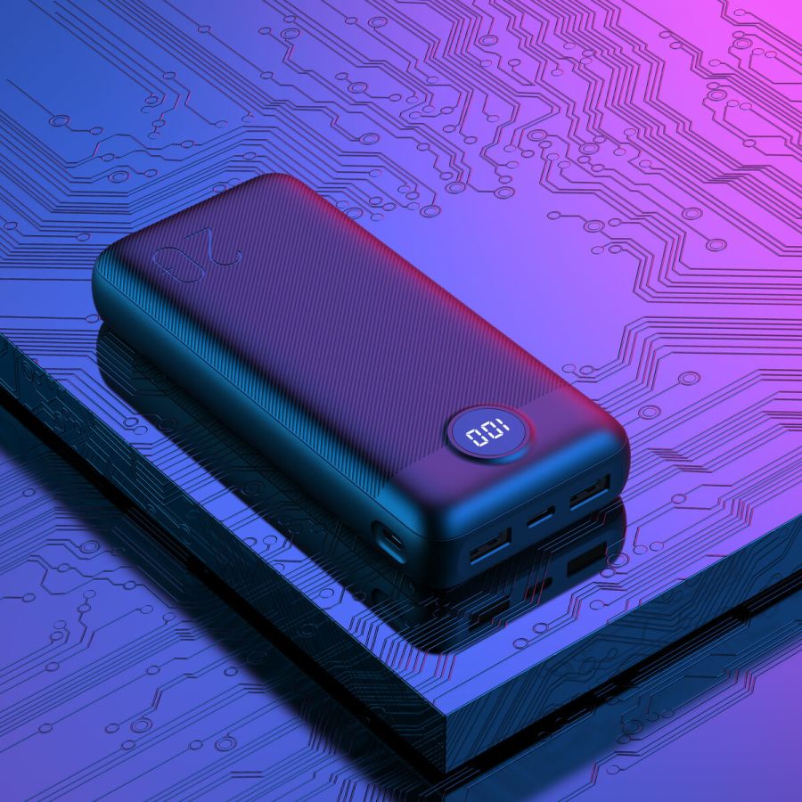 Зовнішній акумулятор Power Bank VEGER 20000MAH (W2039PD)