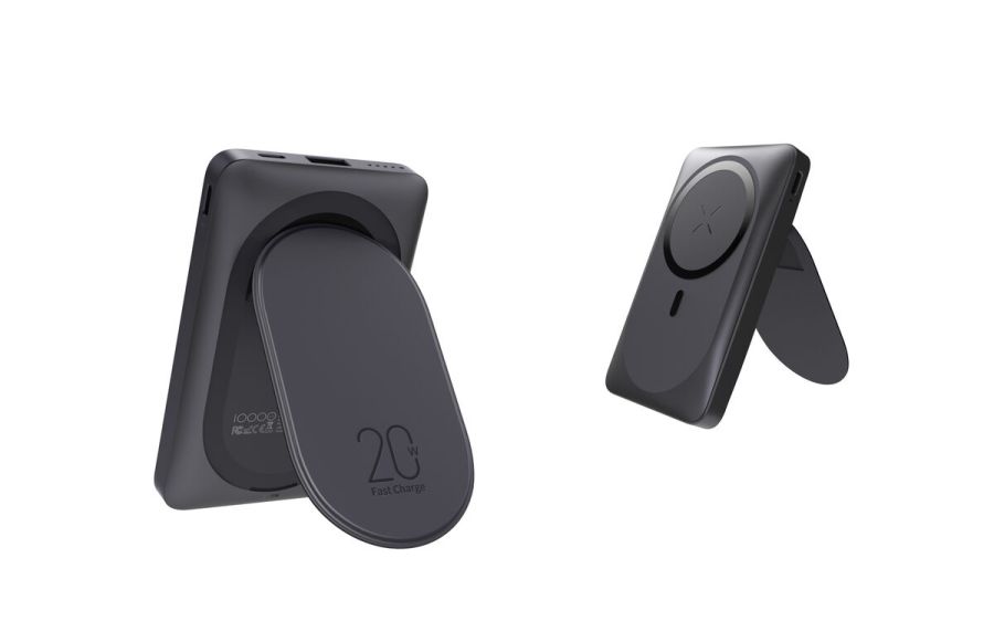 Зовнішній акумулятор Power Bank VEGER MagOnStand 10000MAH (W1175)