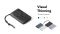 Зовнішній акумулятор Power Bank VEGER MagOn 10000MAH (W1151)