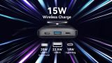 Зовнішній акумулятор Power Bank VEGER MagOn 10000MAH (W1151)